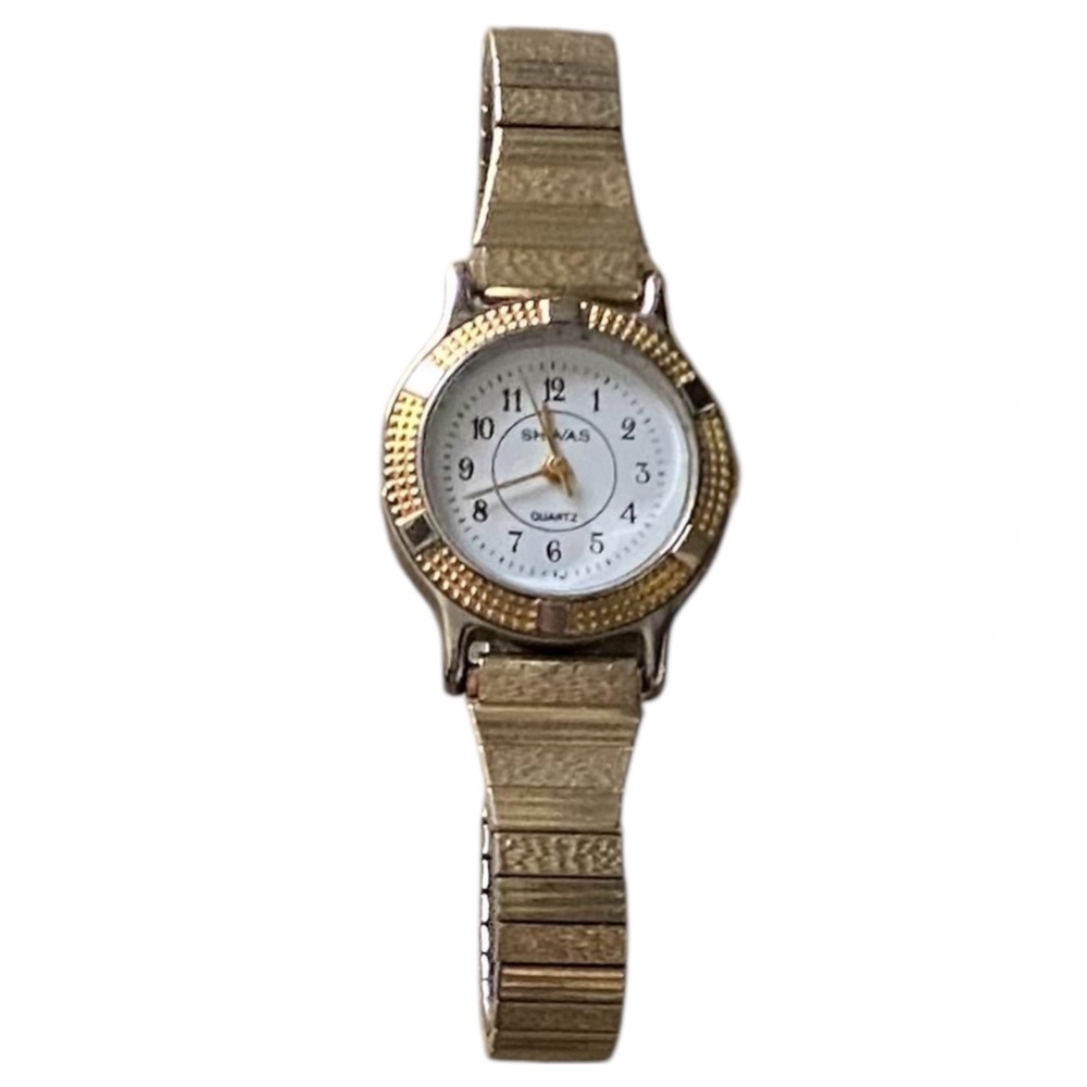 💜Gold Quartz Watch